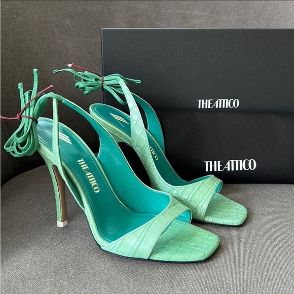 NWT The Attico Inez Heels 8.5 - Picture 4 of 5
